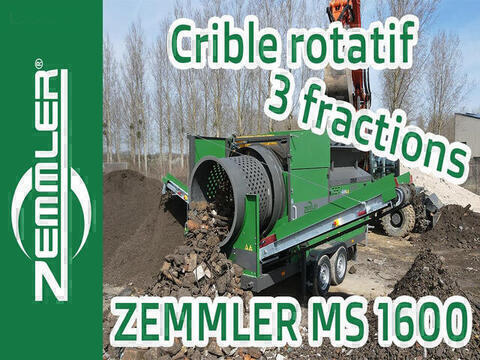 gebraucht Zemmler Trommelsiebmaschine MS 1600