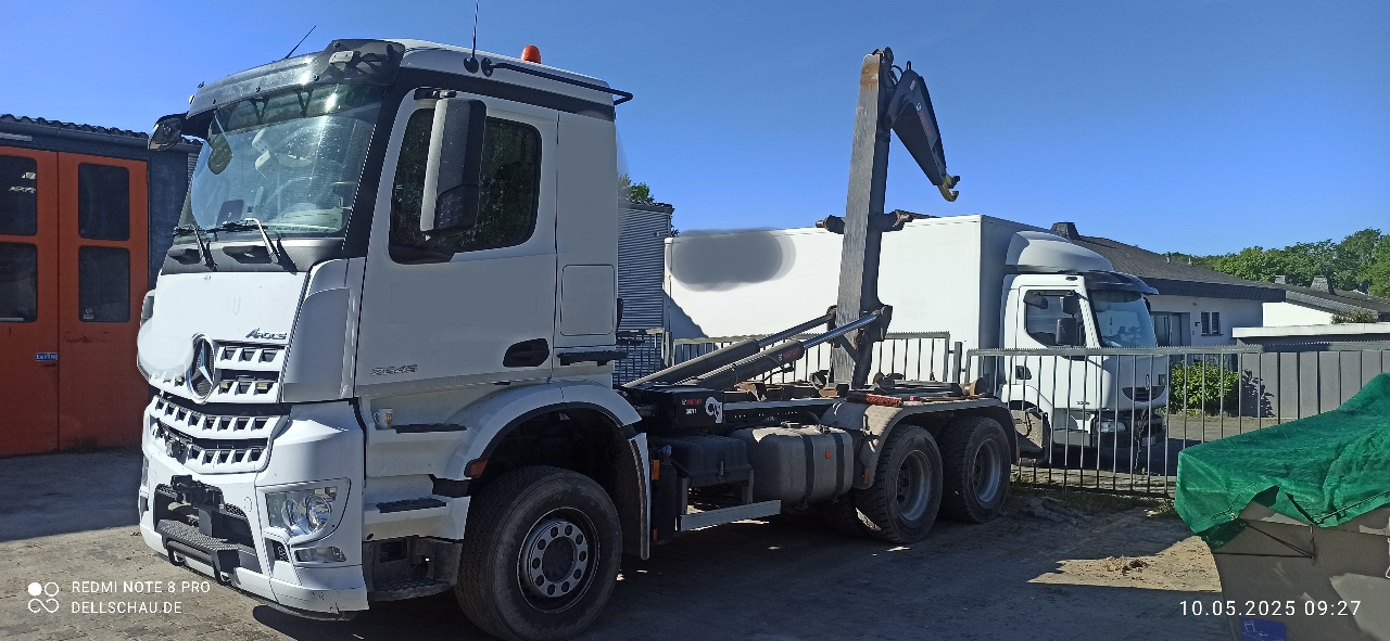 Mercedes Benz Abroller Hakenlift HIAB XR21T 2645 6x4