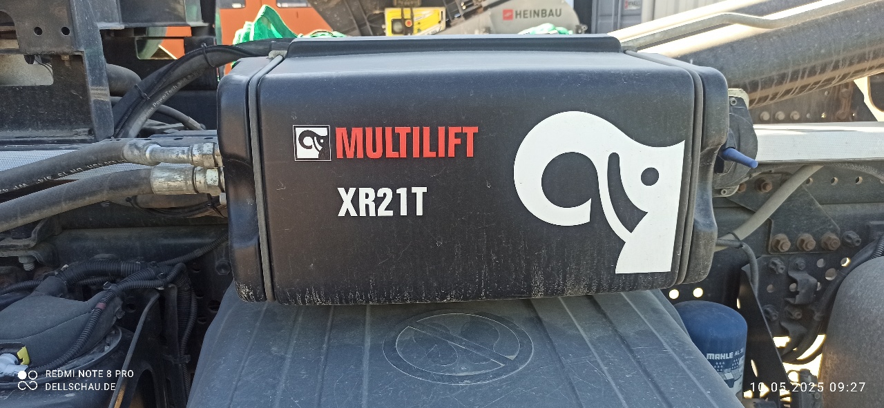 Mercedes Benz Abroller Hakenlift HIAB XR21T 2645 6x4