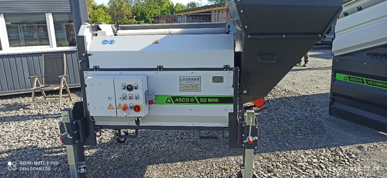 ASCO Trommelsiebmaschine Screen Drum Mini