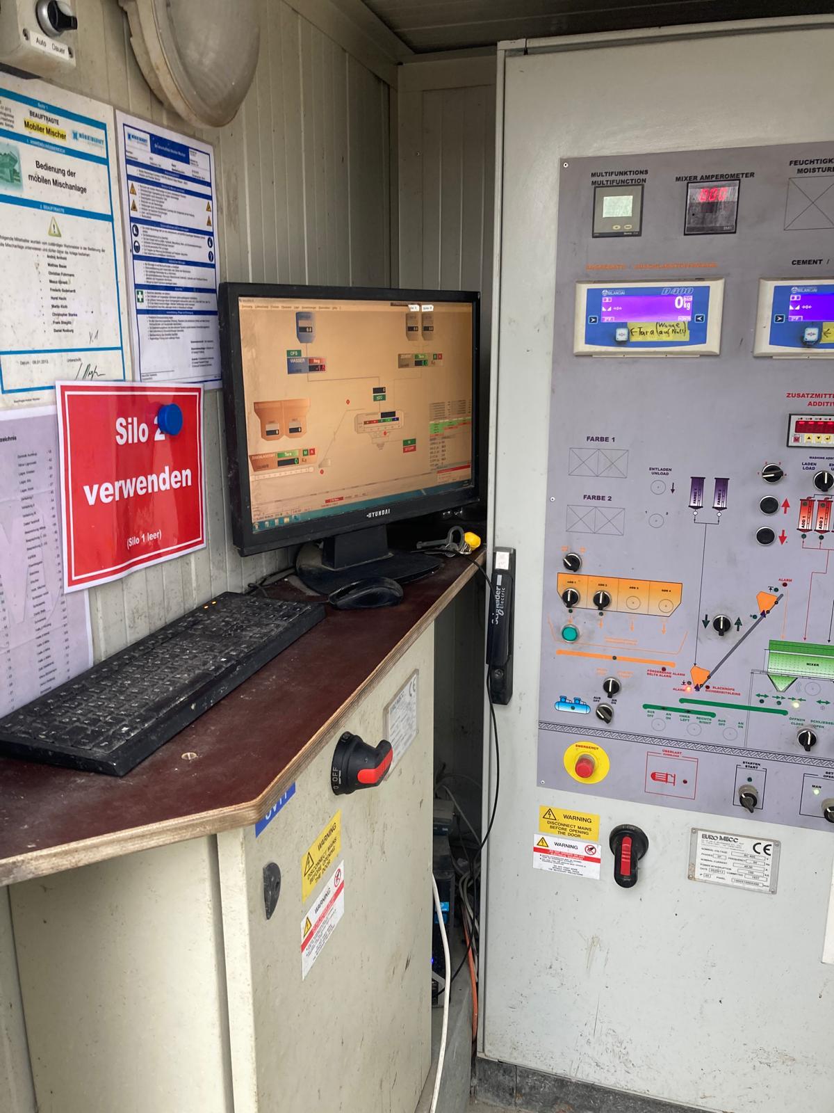 EUROMECC Betonanlage stat MOBIL FAST 30