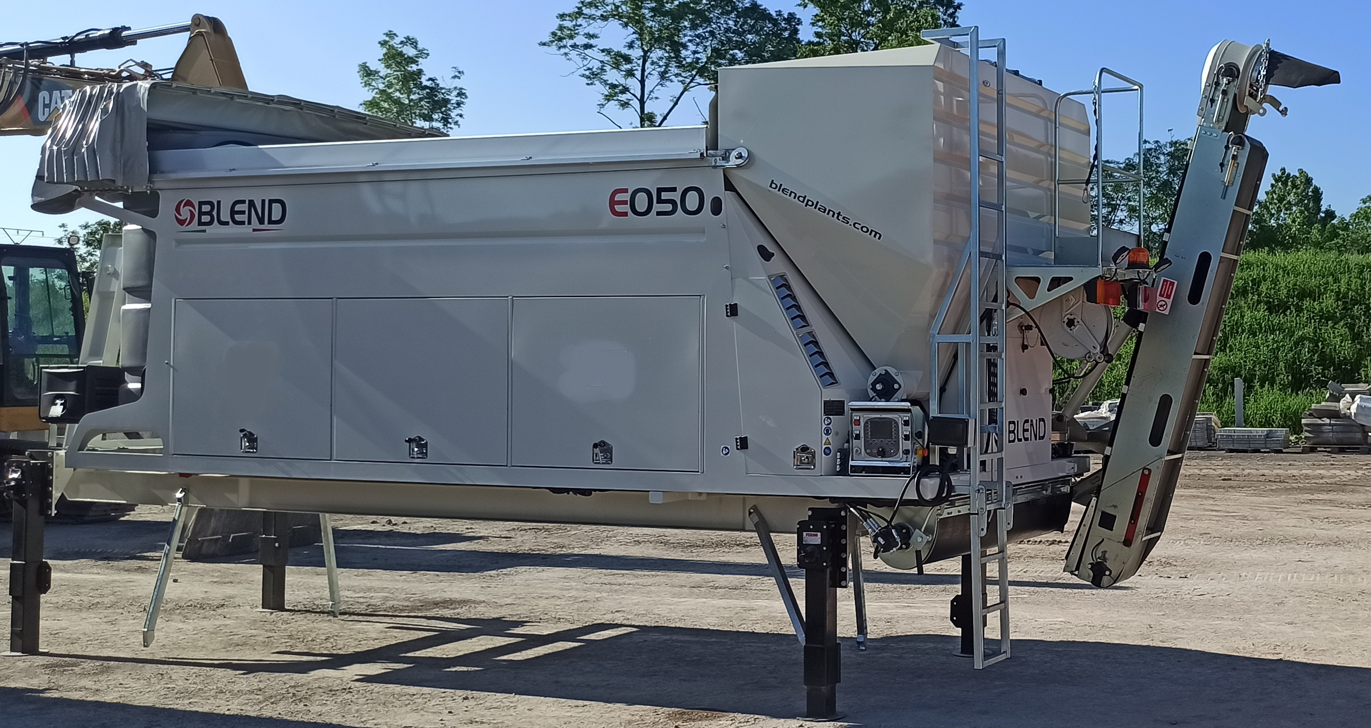 BLENDPLANTS mobile Betonmischanlage E050 