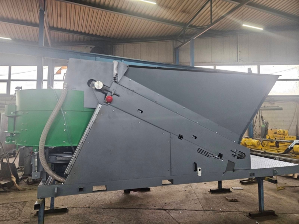 Ehrlicher Maschinenbau - so siehts aus, wenn's neu ist. 